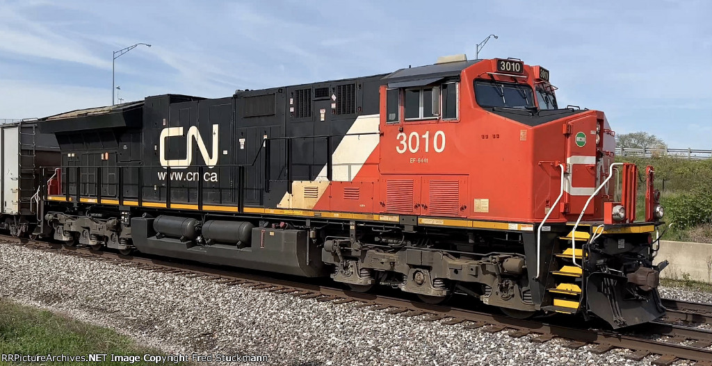 CN 3010 leads B773.